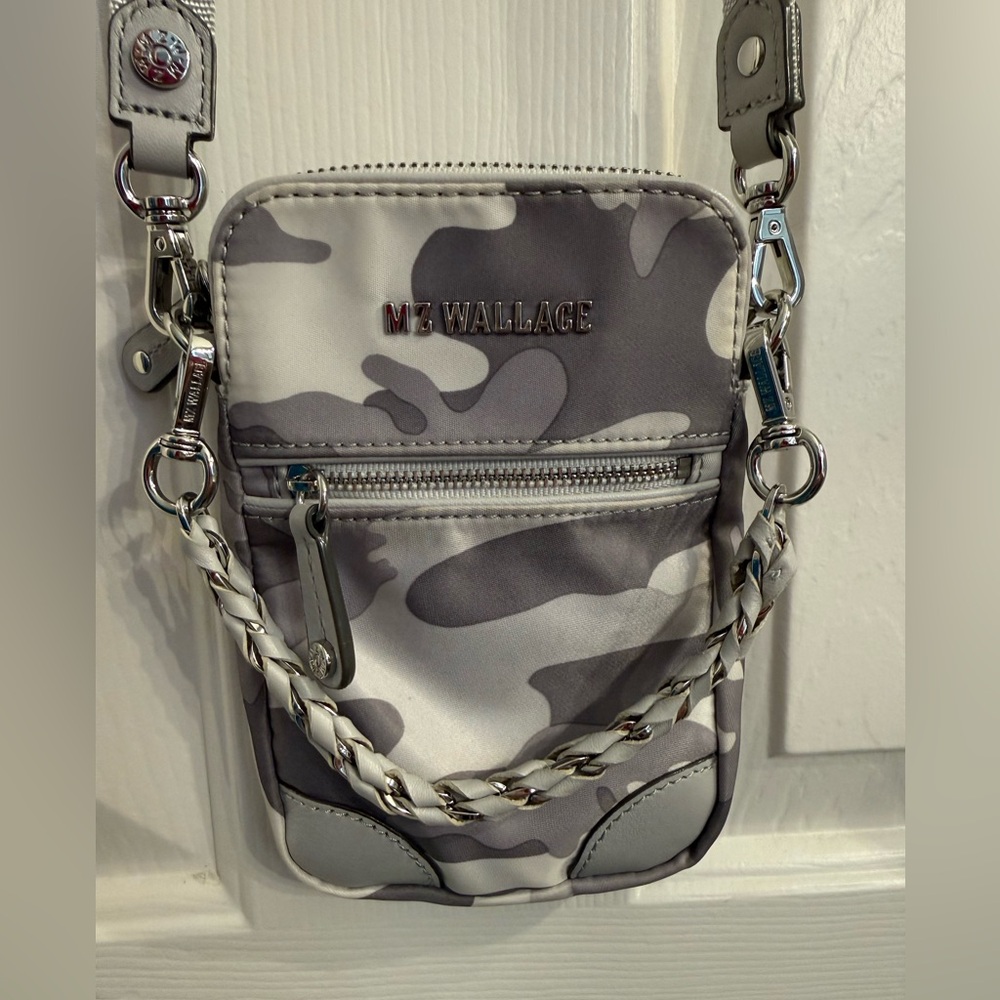 MZ Wallace Micro Tribeca Light Grey Camo - Picture 13 of 16